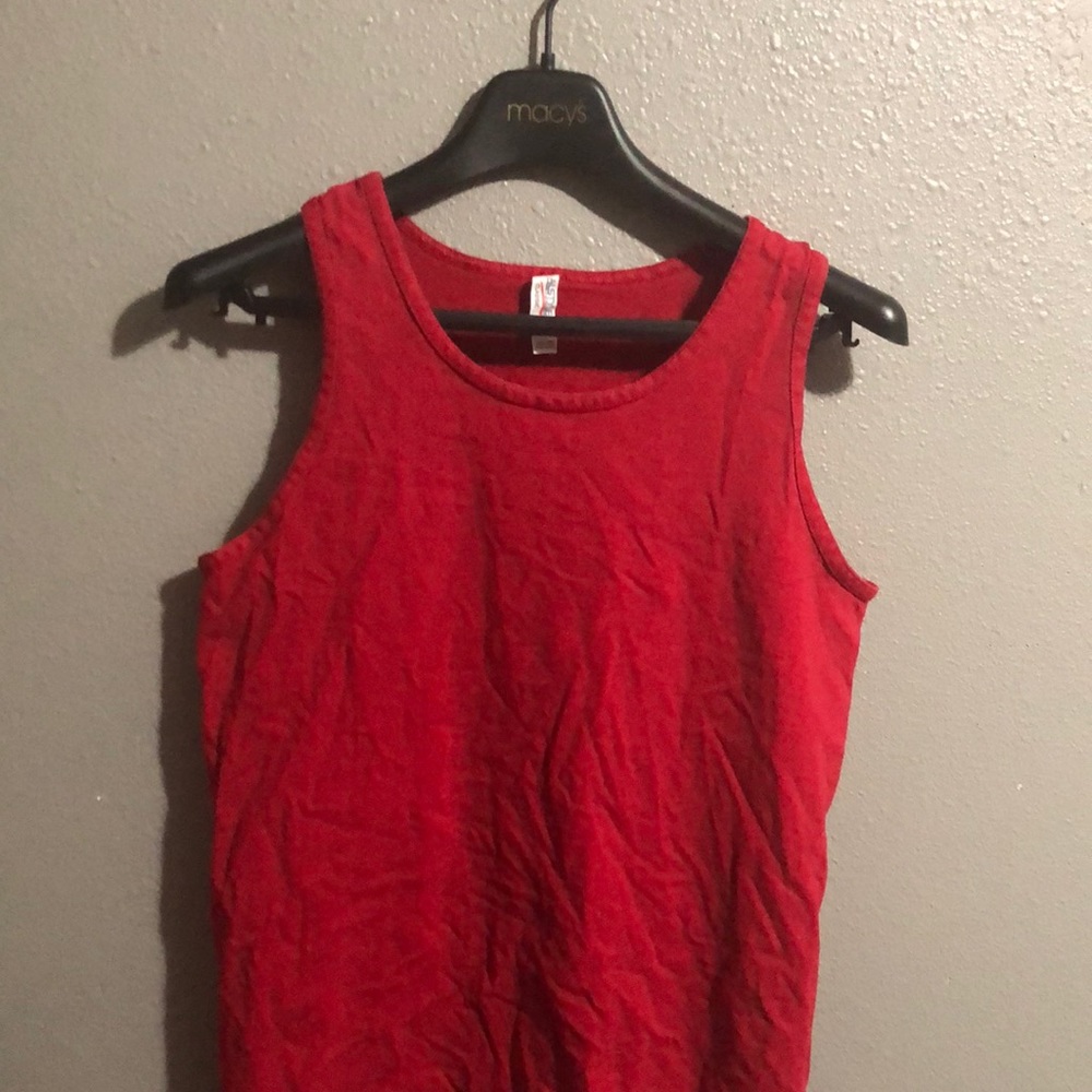 Small Red Men’s Tank Top